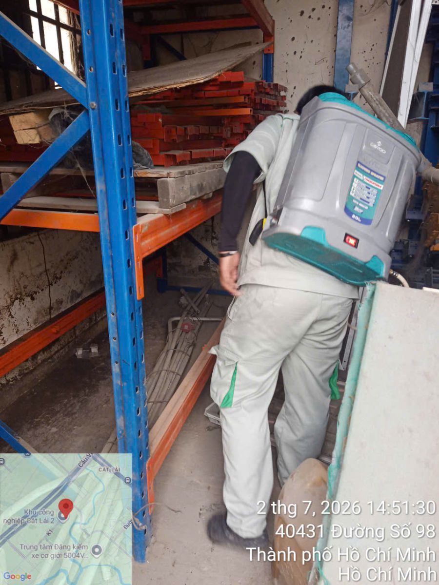 Xử lý kệ pallet nhiều tầng trong kho — kiểm cả mặt sau và khe giữa các tầng