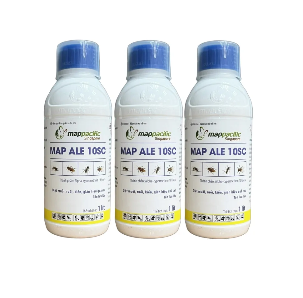Map Ale 10SC: hoạt chất alpha-cypermethrin và cách dùng