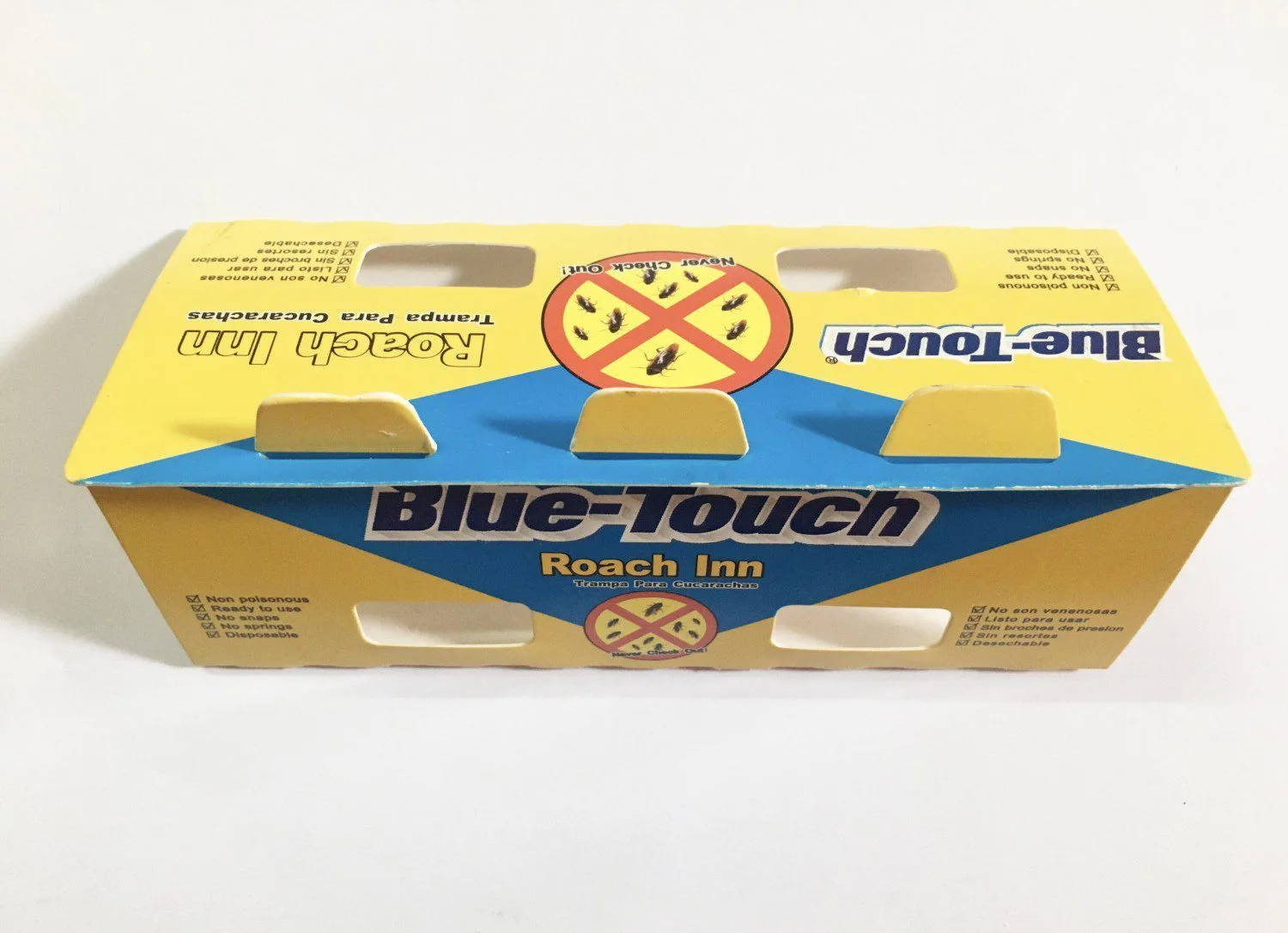 Keo bẫy gián, côn trùng bò BLUE TOUCH - 14.3 x 8 x 7 cm - Trung Quốc