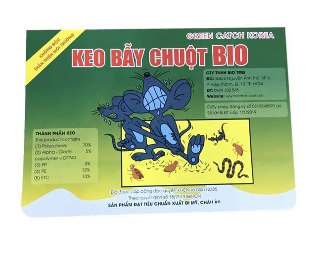 Keo Bẫy Chuột Giấy 35,5cm x 25,5cm