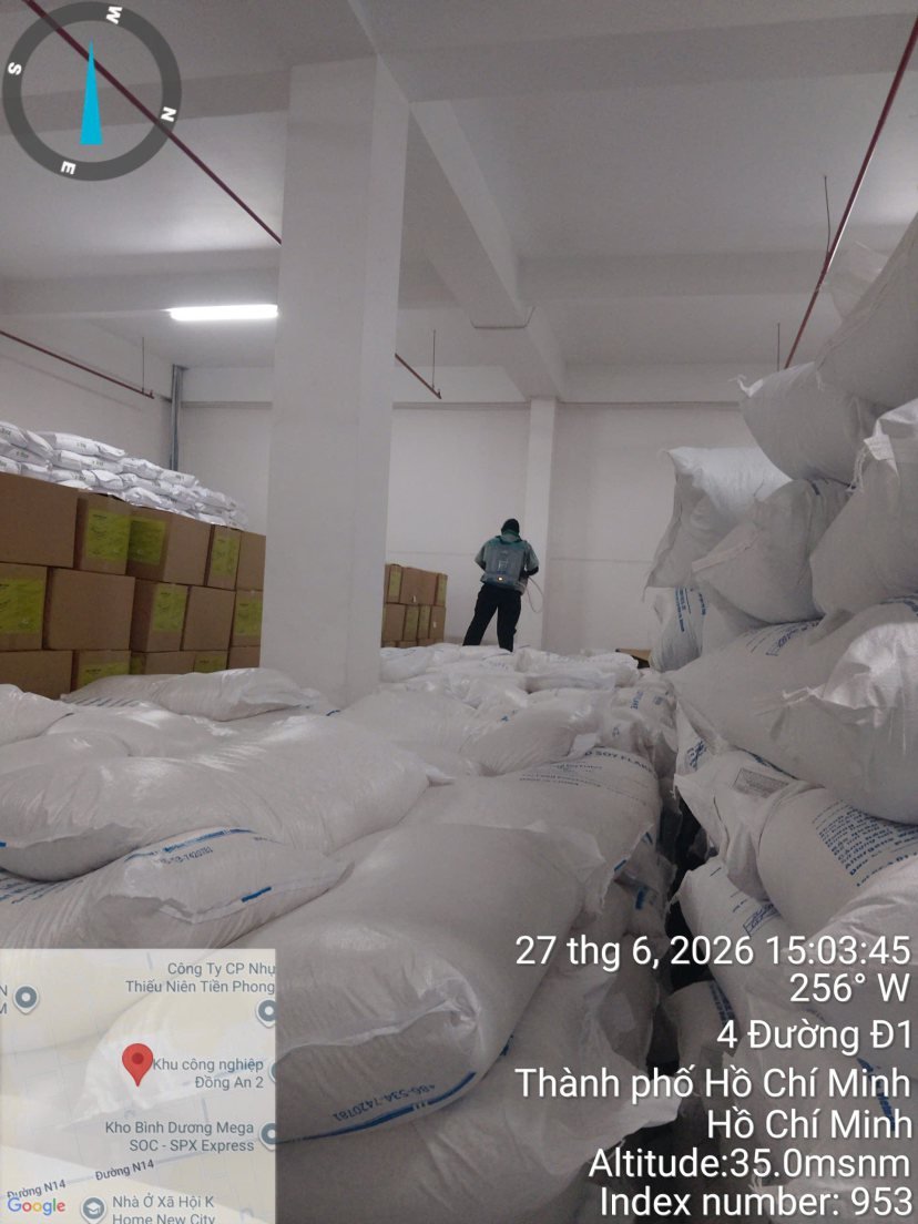 Xử lý trong nhà xưởng cho thuê