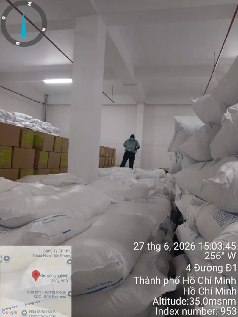 Xử lý trong nhà xưởng cho thuê